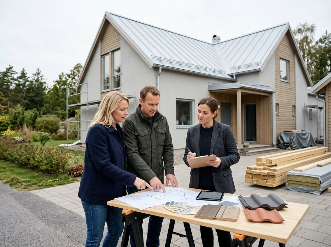 Sådan planlægger du en større renovering af husets ydre
